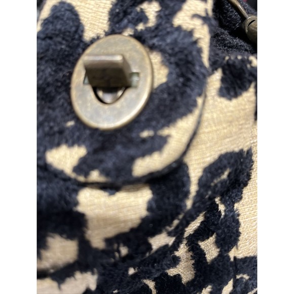 Cake by Petunia Pickle Embossed Black Velvet Diaper Bag Large - Picture 5 of 16